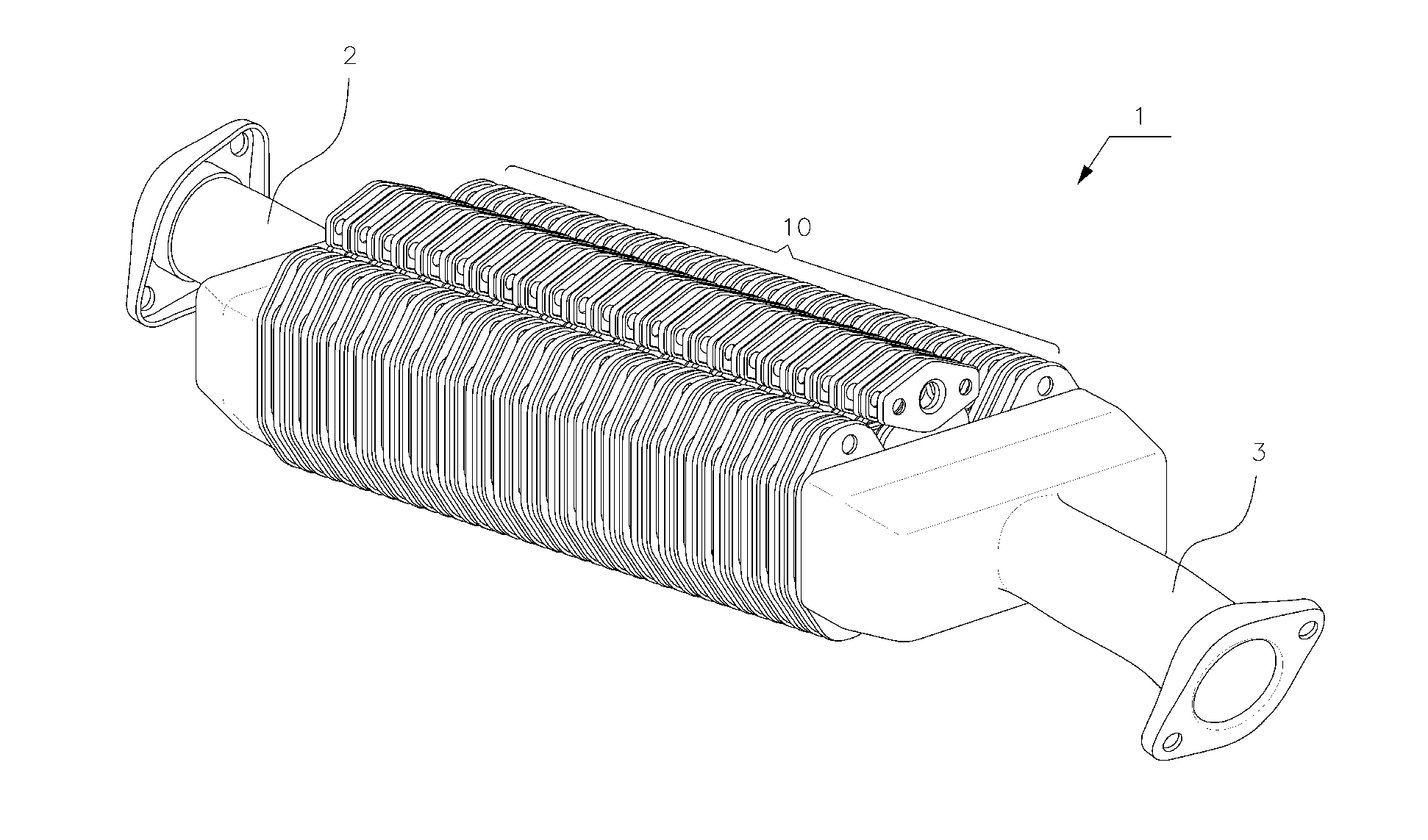 Accumulated type thermoelectric generator for vehicle