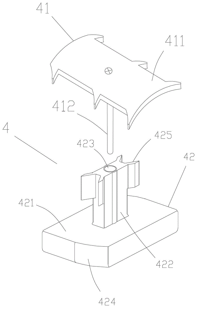 Outdoor wood plastic floor installation structure and installation method