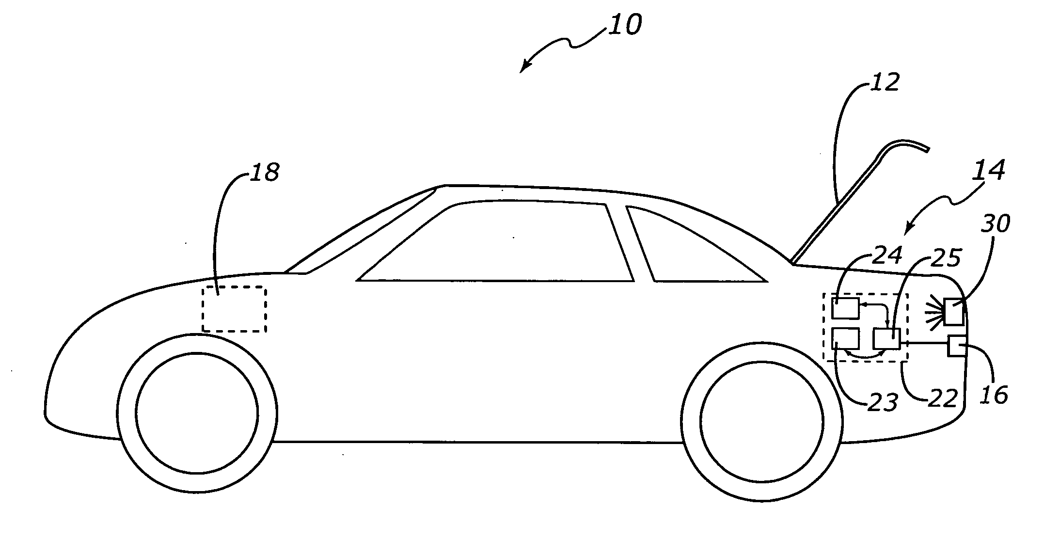 Automatic cargo compartment lighting reactivation system