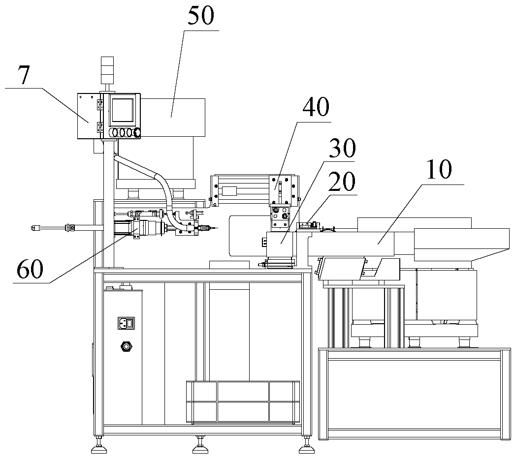 Screw driving machine of hoop for water feed pipe and water drainage pipe of washing machine