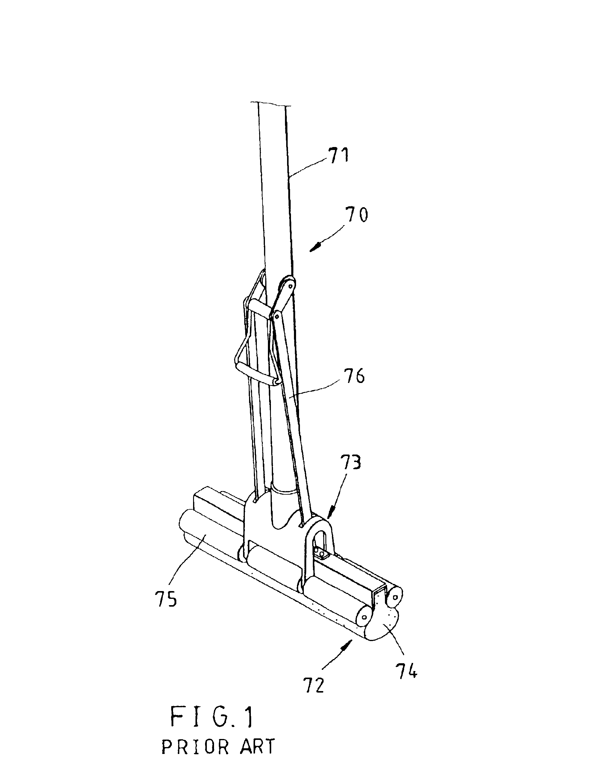 Sponge mop assembly