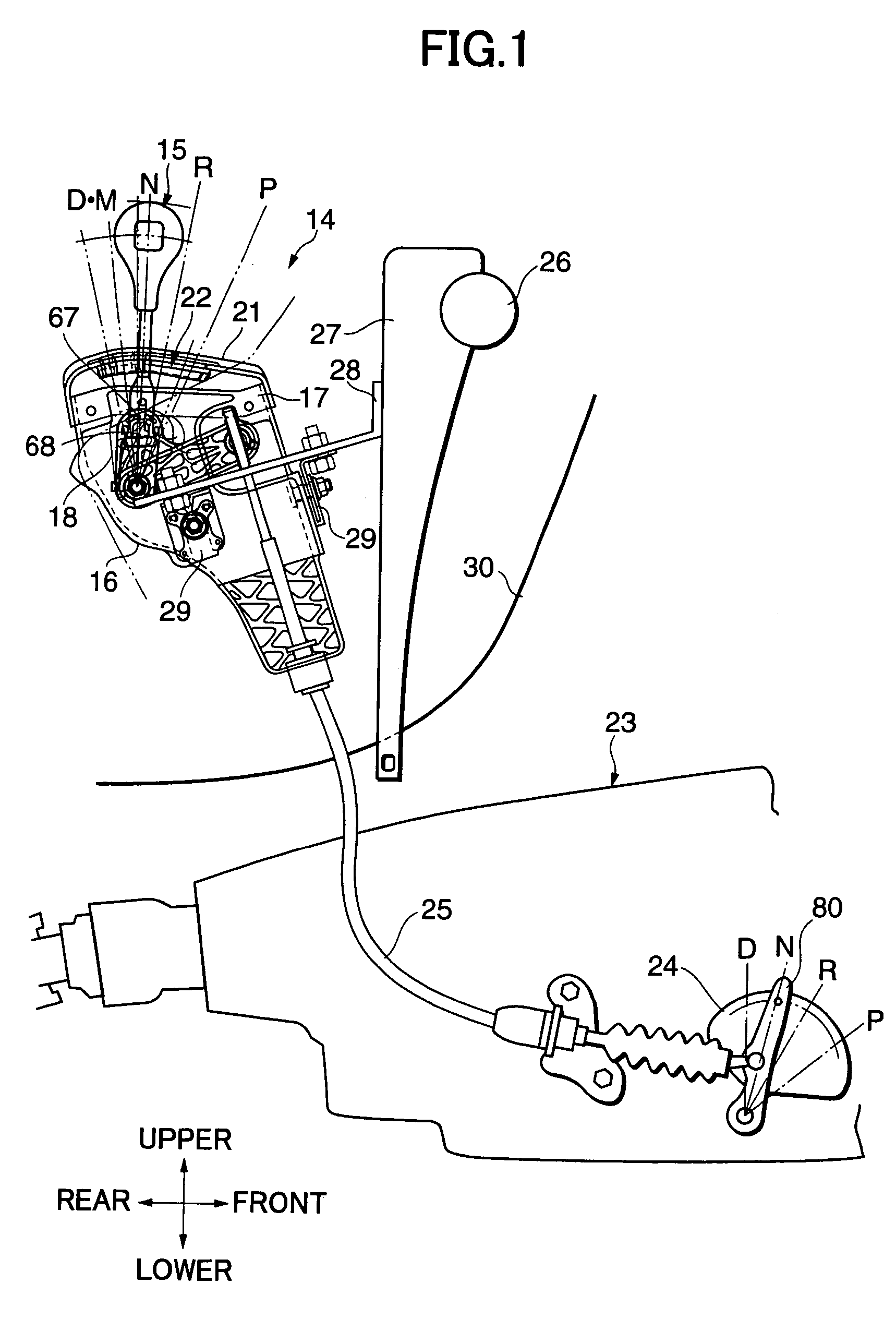 Select system for an automatic transmission