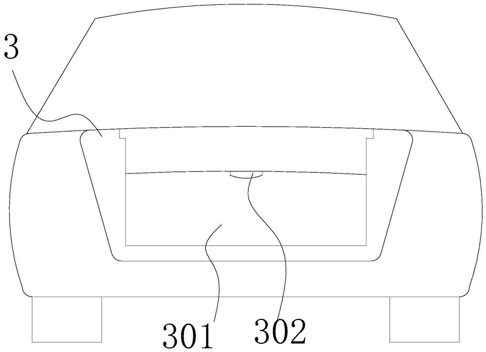 Convenient-to-use automobile rear tail door