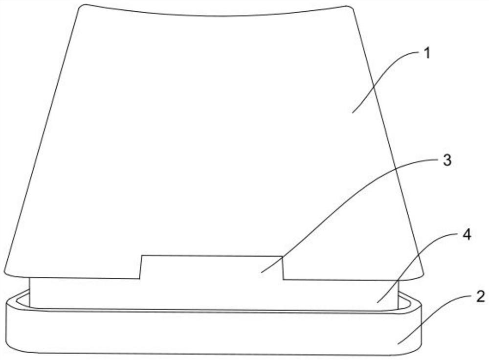 Keycap-type coffee freeze-dried powder containing device