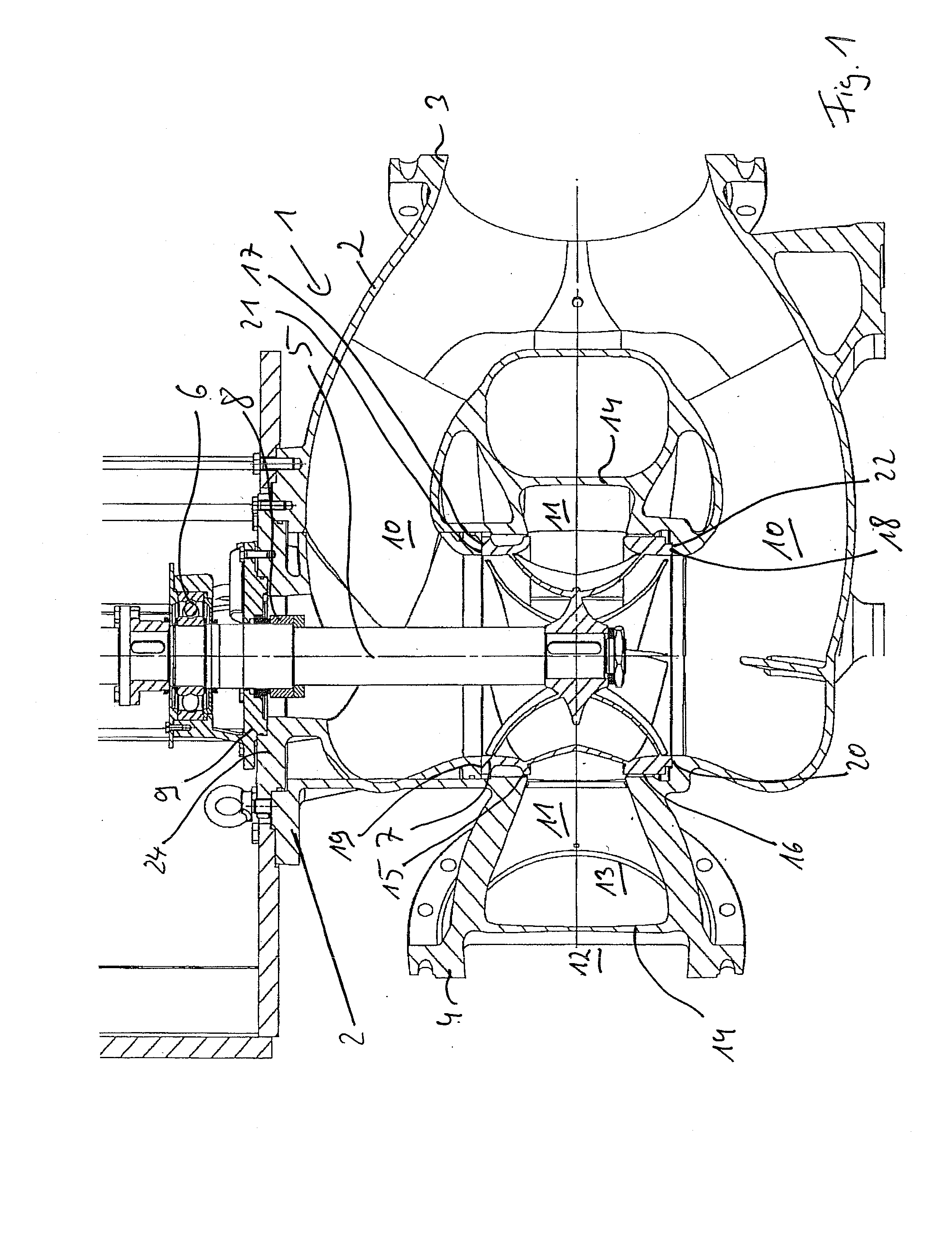 Dual-flow centrifugal pump