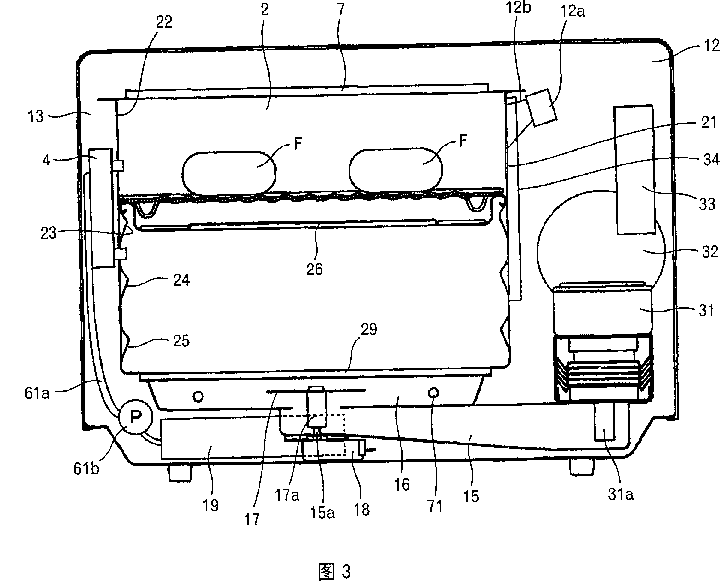 Heating cooker and steam generating device for the same