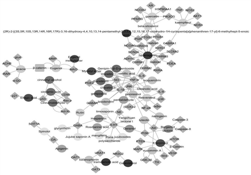 Traditional Chinese medicine composition as well as preparation method and application thereof