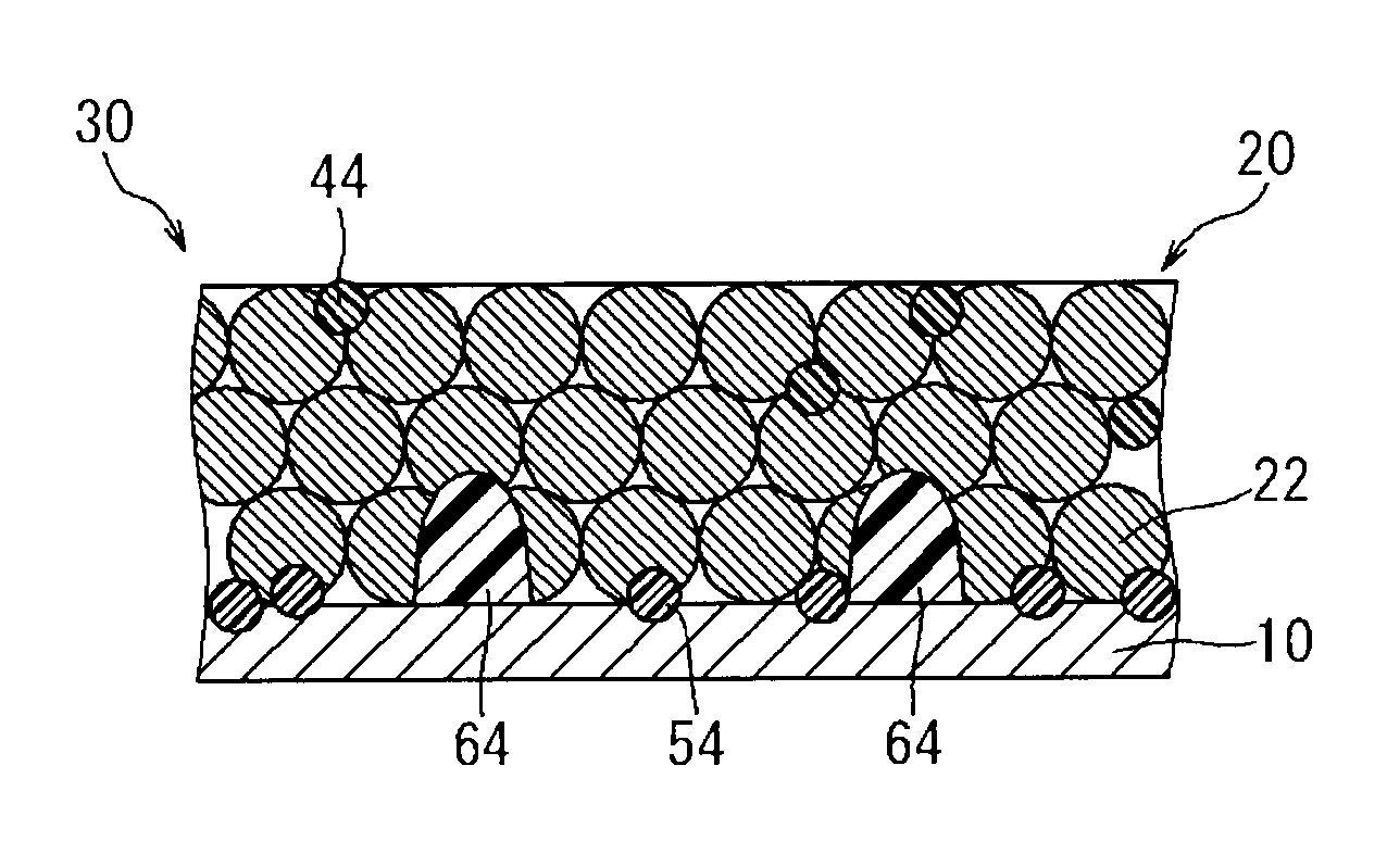 Battery electrode production method