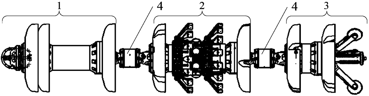 Deformation interior detector for big deformation