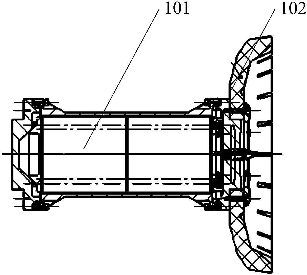 Deformation interior detector for big deformation