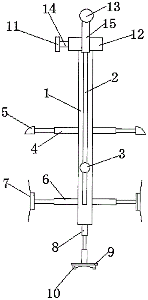 Fixing device for glass bottle carving