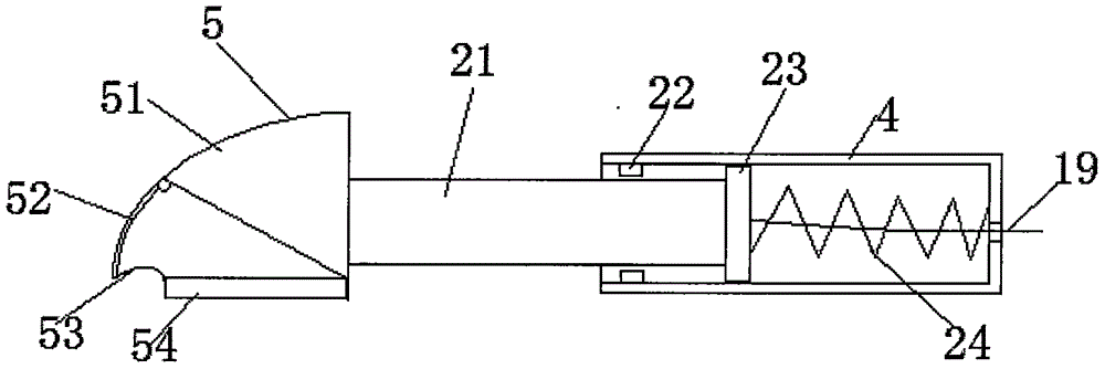 Fixing device for glass bottle carving