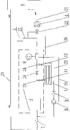 Heat accumulating type anti-freeze solar heat collector system