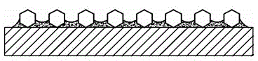 Super-hard abrasive brazing tool distributing technology