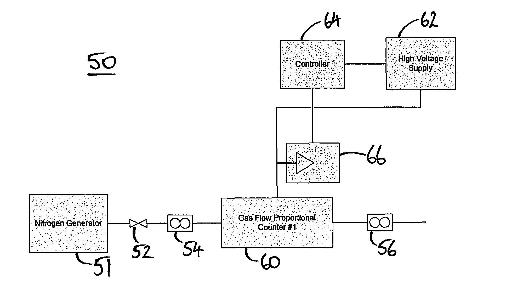 Beta radiation monitor and method