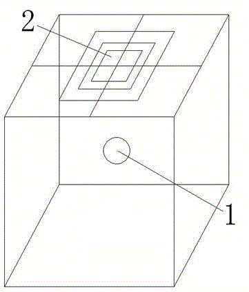 Verification die body for isocenter and radial range during radiotherapy