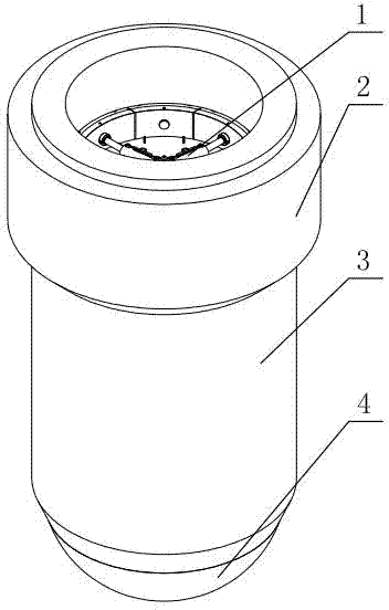 Deep sea ultrahigh pressure environmental simulation and detection device