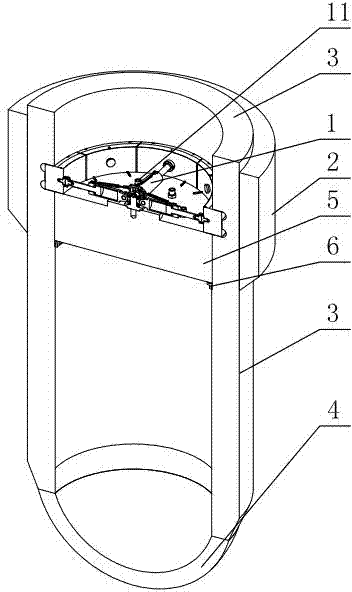 Deep sea ultrahigh pressure environmental simulation and detection device