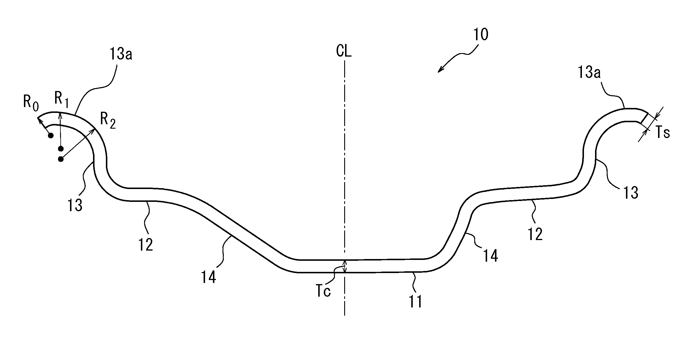 Rim for a pneumatic tire