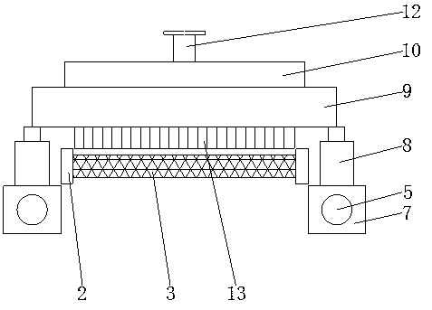 Automatic net cleaning device for vibration screen