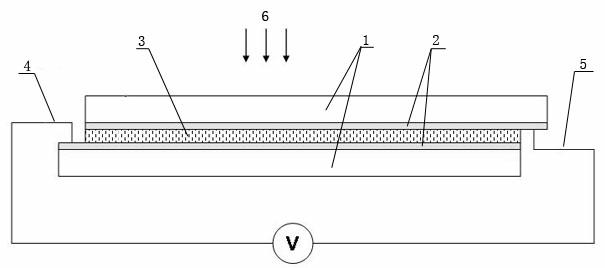 Semiconductor solar battery based on interface polaron effect and method for preparing semiconductor solar battery