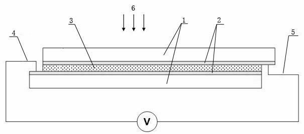 Semiconductor solar battery based on interface polaron effect and method for preparing semiconductor solar battery