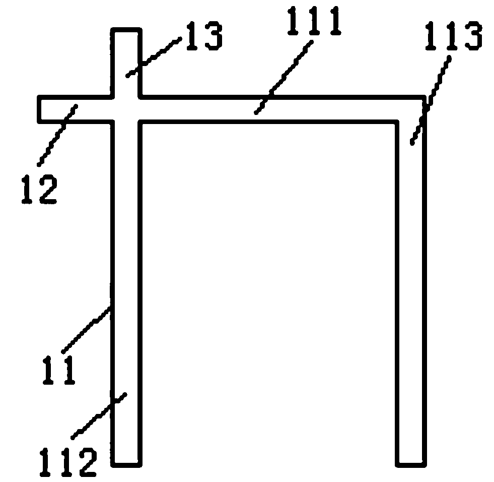 Airborne cabinet column and its edge-wrapping components