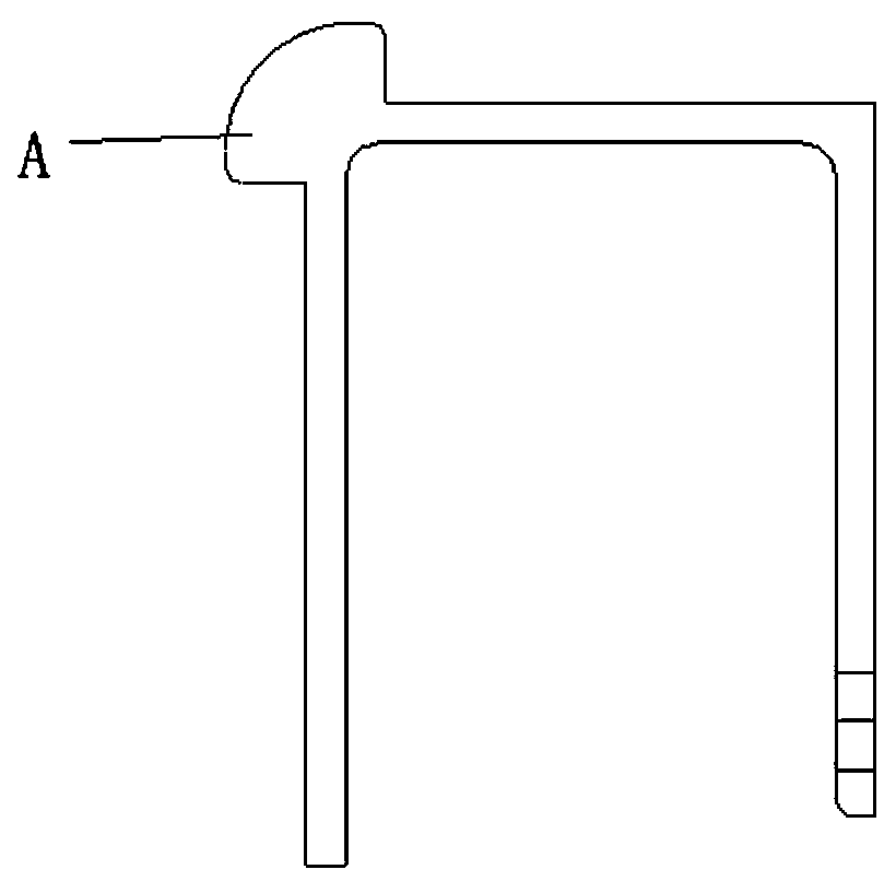 Airborne cabinet column and its edge-wrapping components