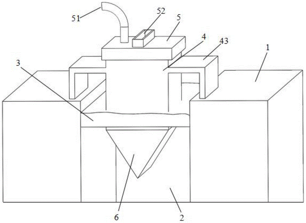 A kind of slagging device and method for feeding steel belt of gas shielded continuous casting crystallizer