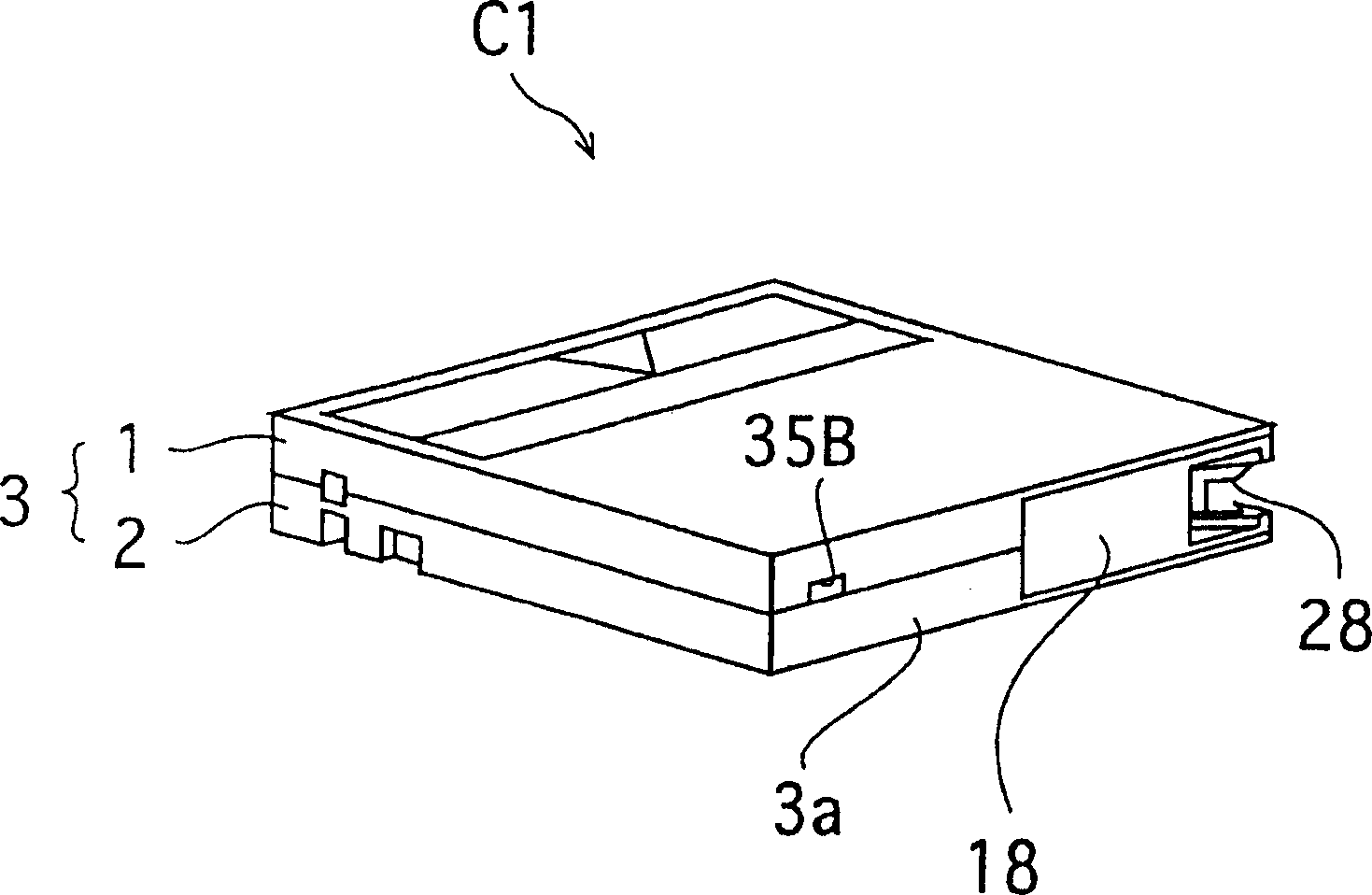 Magnetic tape cartridge and recorder/reproducer a magnetic tape cartridge