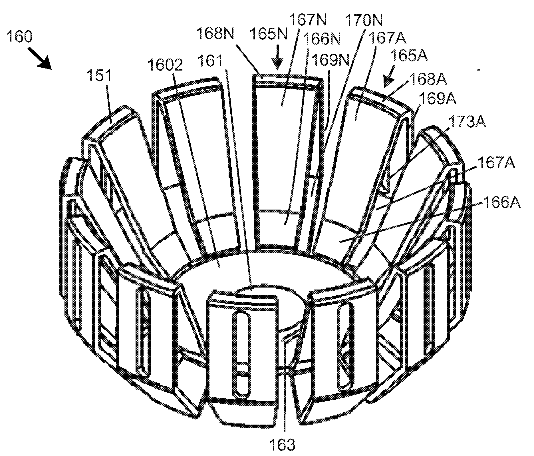 Solid state lighting device with improved heatsink