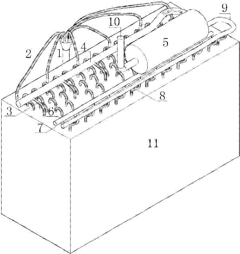 Efficient full-wet inner surface evaporator