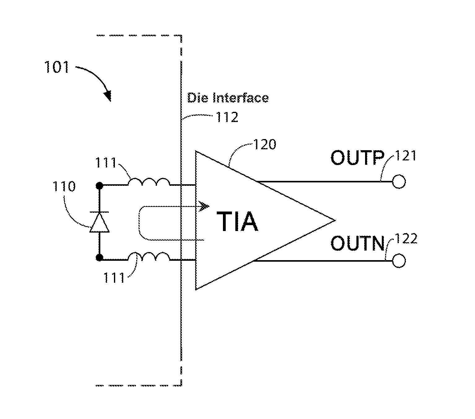 Self biased dual mode differential CMOS tia for 400g fiber optic links