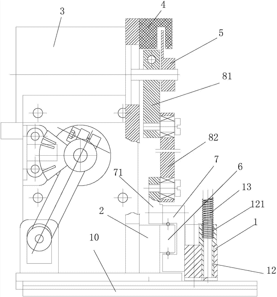 Multicolor bead change device for bead embroidery