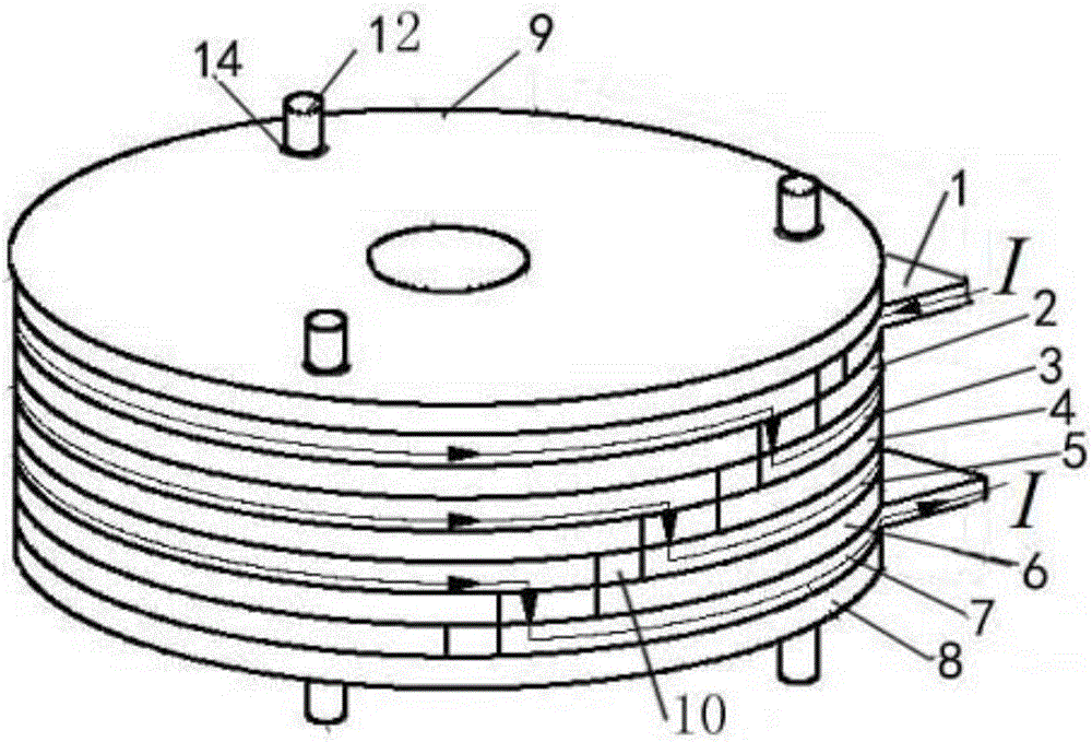 Bit-like superconducting magnet based on ReBCO coating