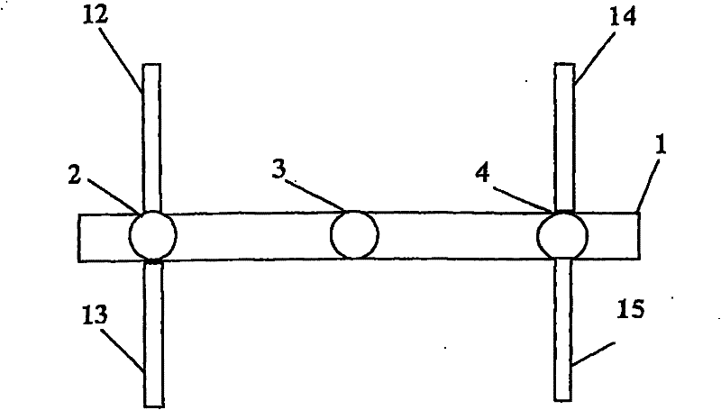 Device for a system components of a high-voltage impulse test system