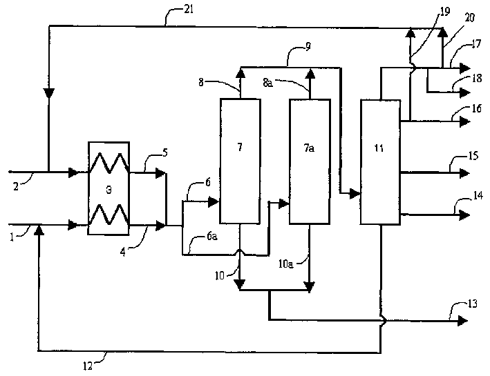 Method for raising production efficient of delayed coking liquid product