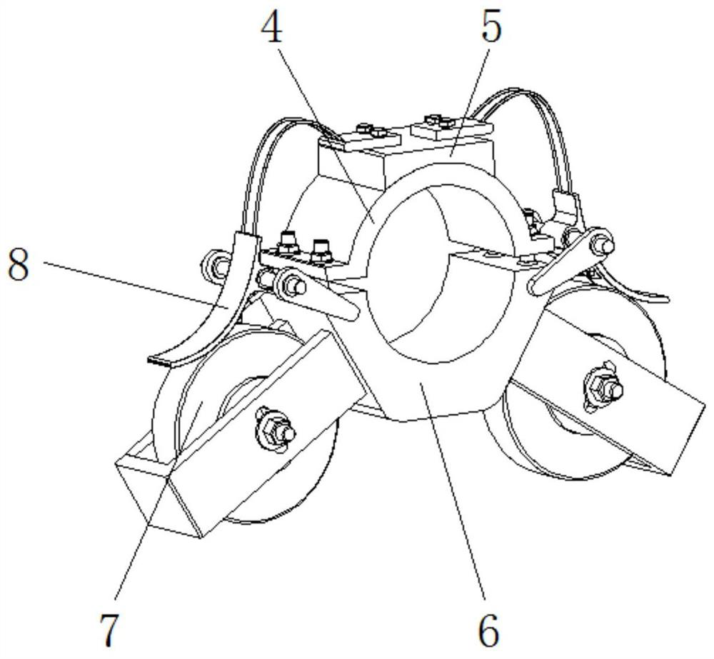 A Carbon Brush Mechanism Based on Motor Collector Ring