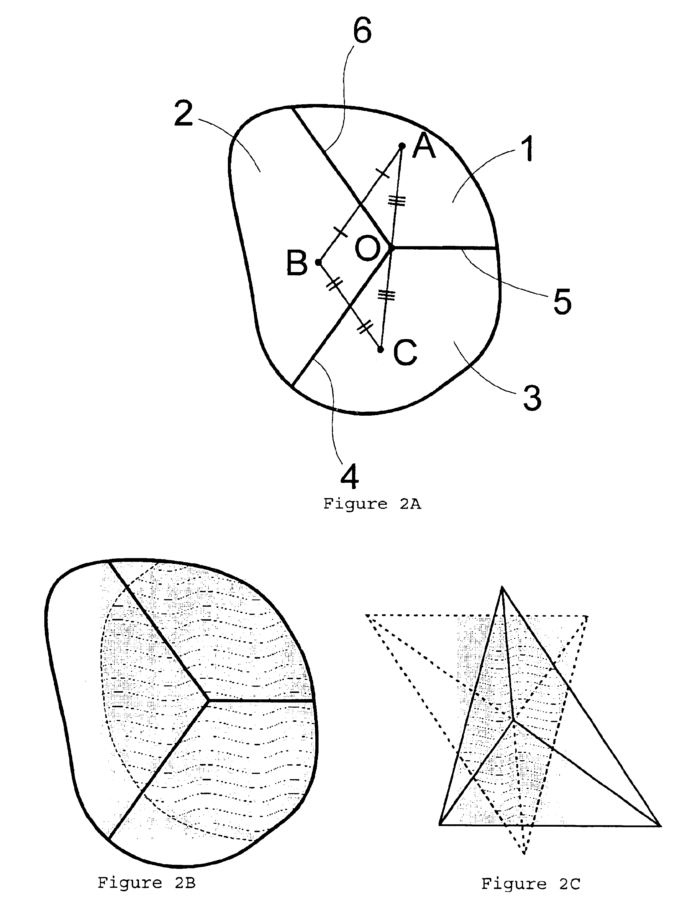 Tri-level cube corner ruling