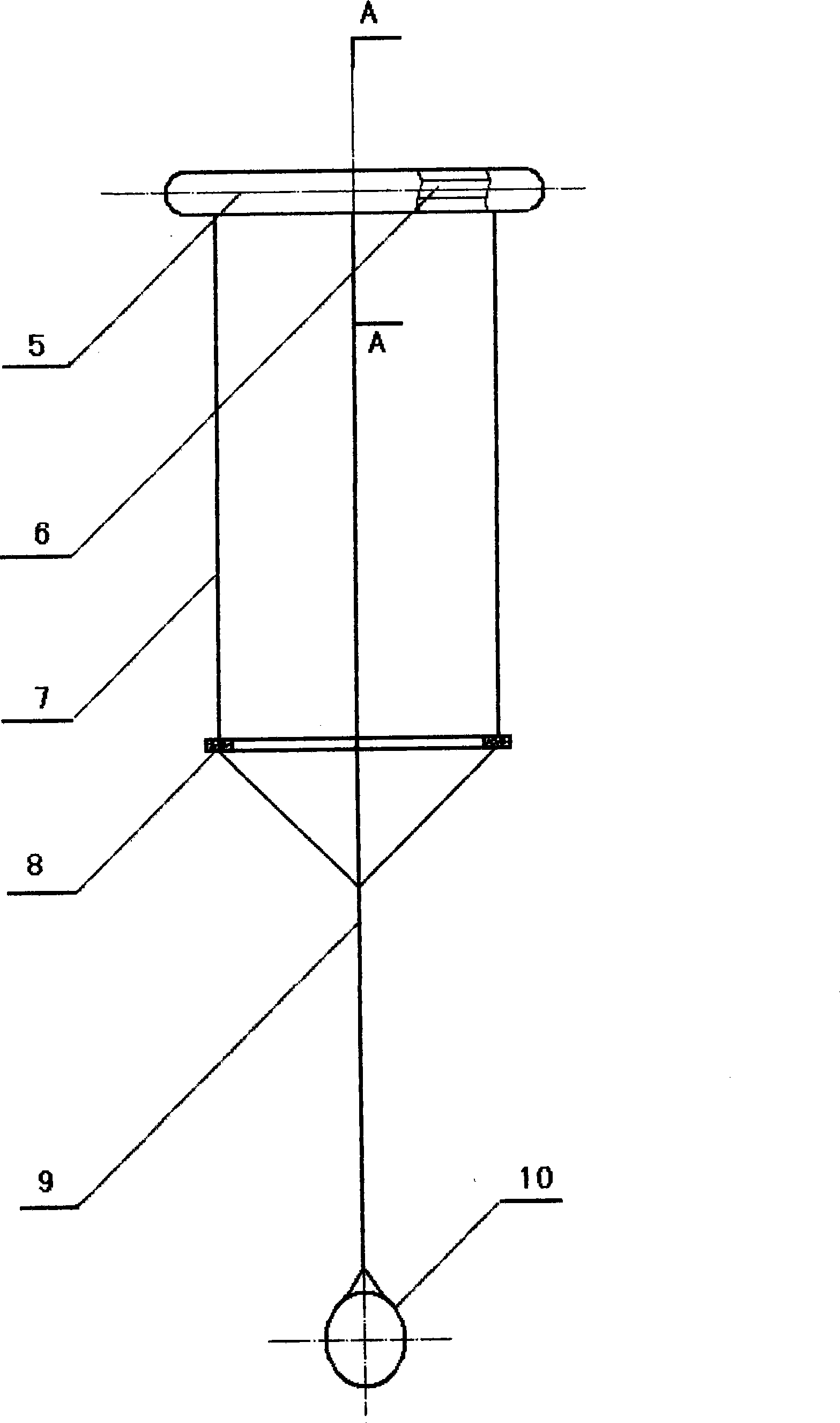 Tide wave and stream wave type ,esh-cage underwater automatic cleaning method and device