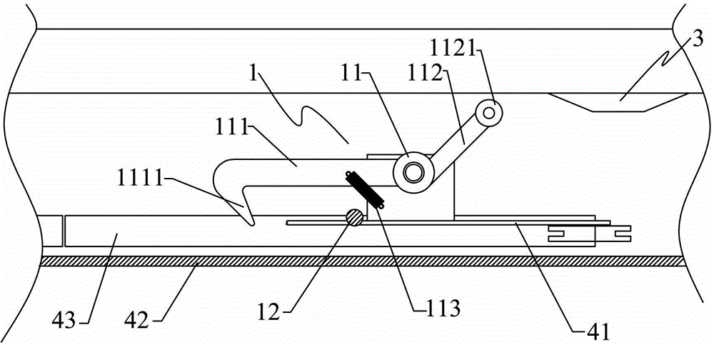 Elevator landing door opening protection device