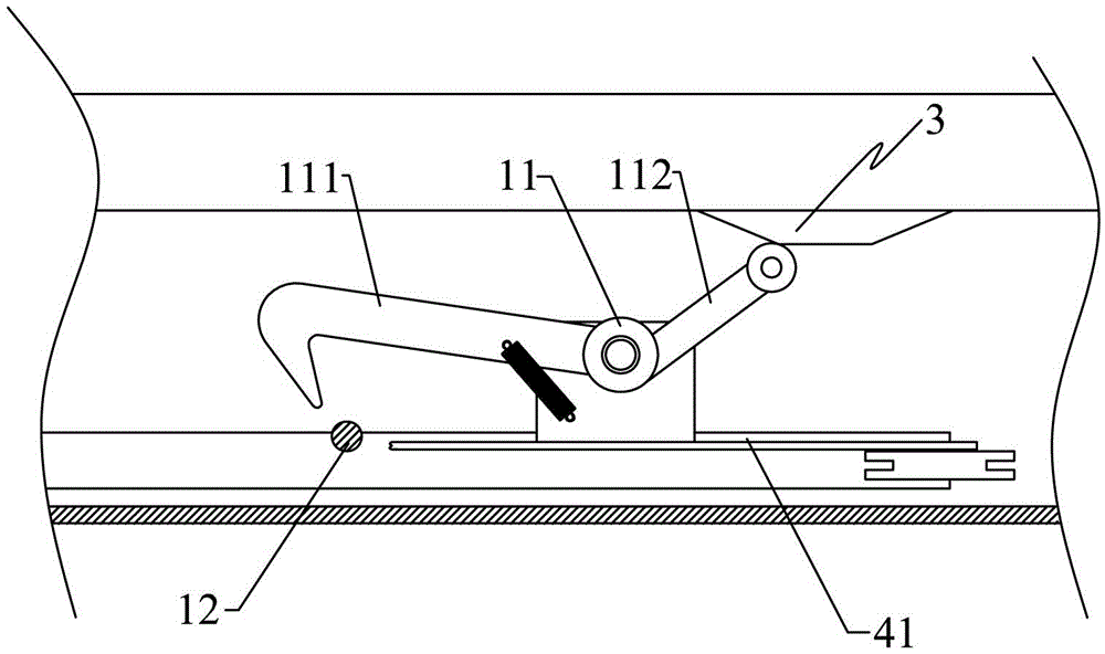 Elevator landing door opening protection device