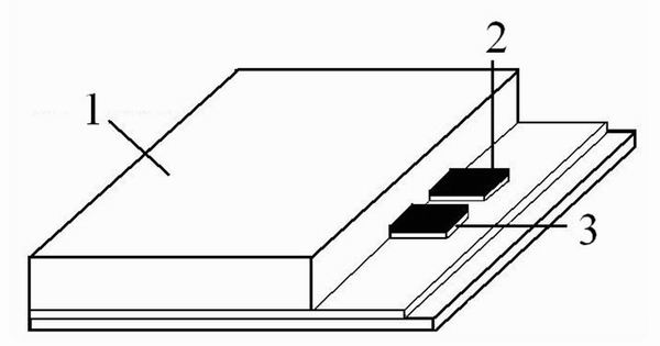 Method for directly preparing two-layer electrode by one-time silk-screen printing and used slurry thereof