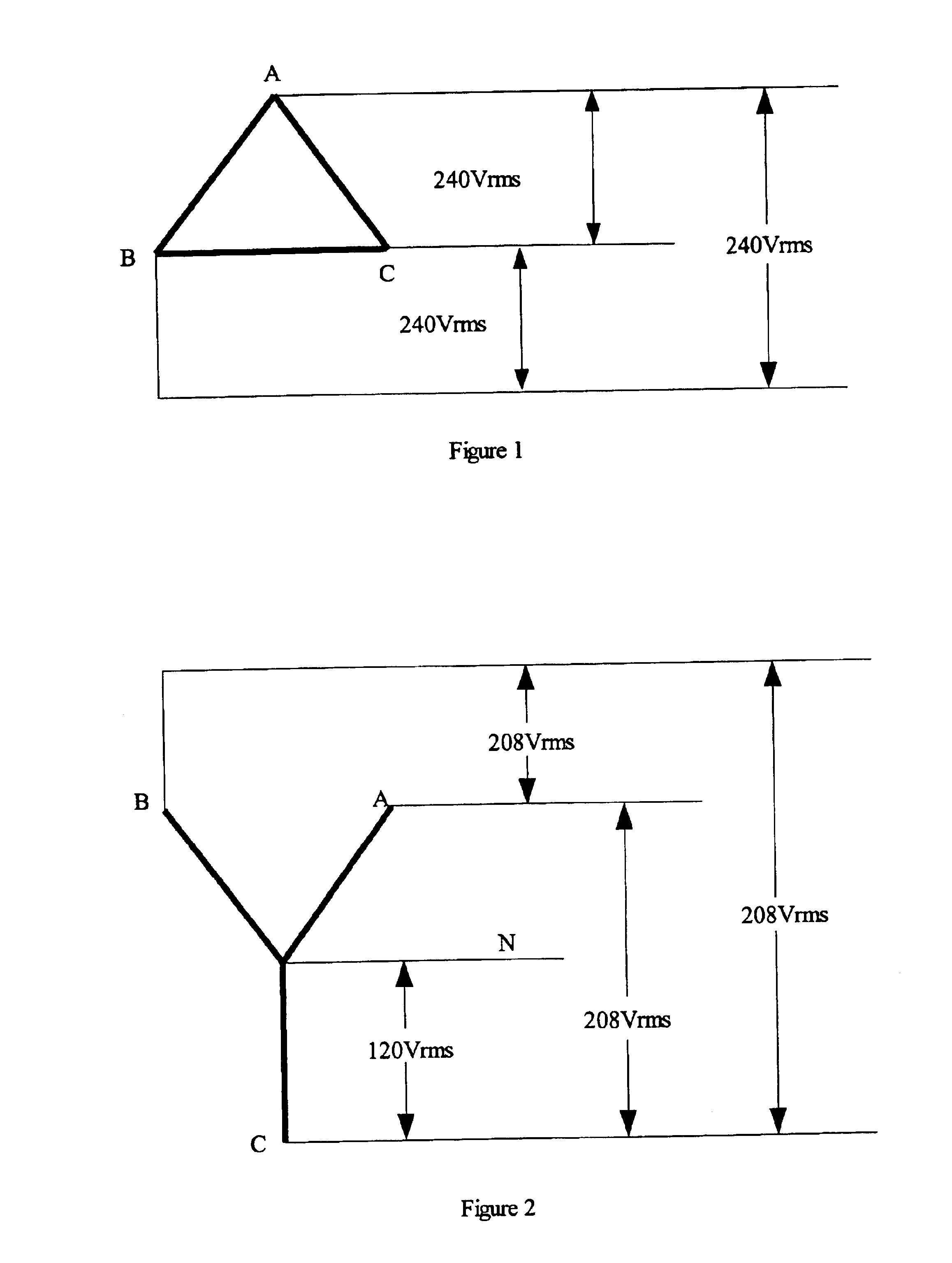 Method and apparatus for three-phase to single-phase power distribution