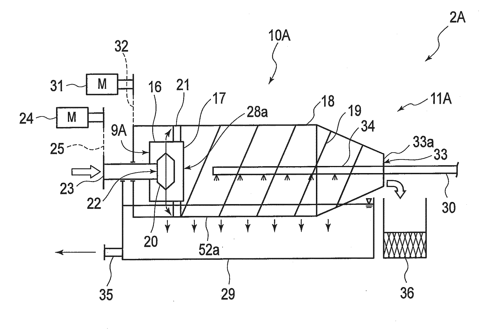 Sludge dehydration system and sludge dehydration method