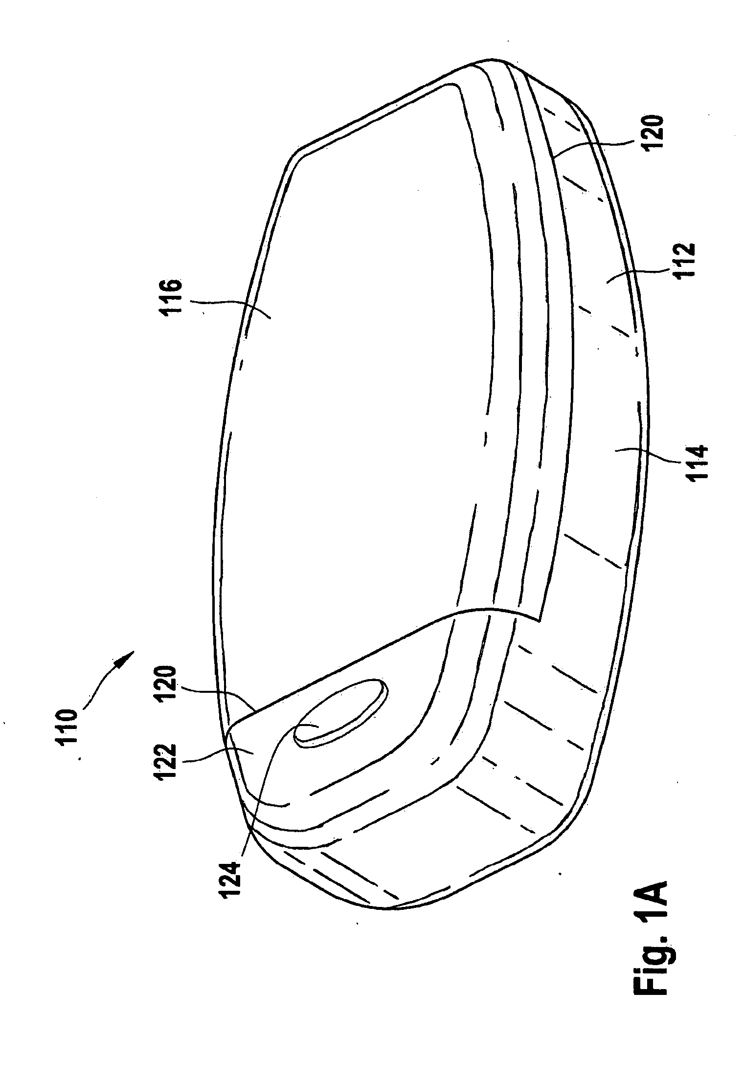 Test device for determining an analyte concentration