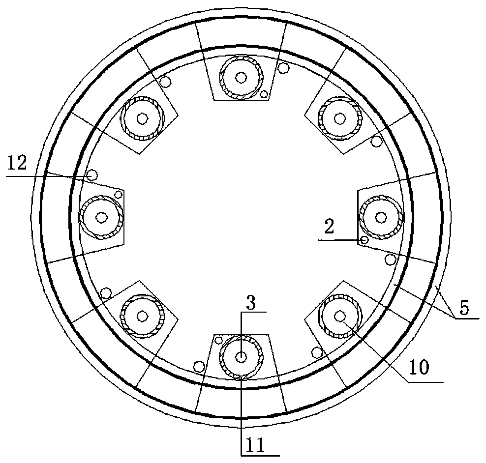 Method for detecting uplift bearing capacity of suction bucket