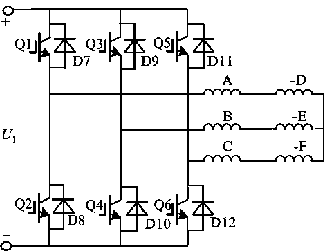 Internal-external double-stator electro-magnetic double-salient starter generator