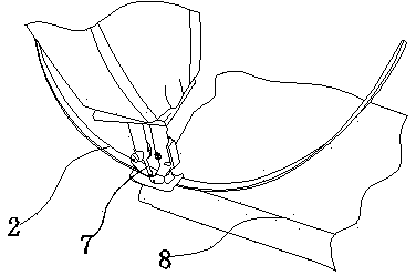 Manufacturing process of composite leather clothing