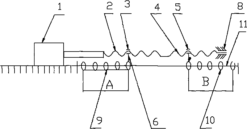 Electric spiral curtain machine